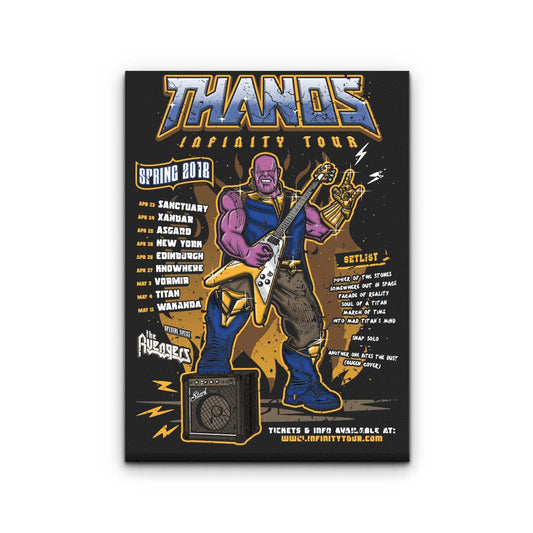 Infinity Tour - Canvas Print