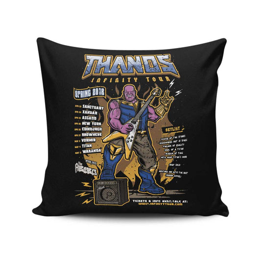 Infinity Tour - Throw Pillow