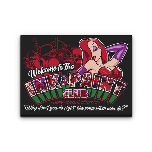 Ink and Paint Club - Canvas Print