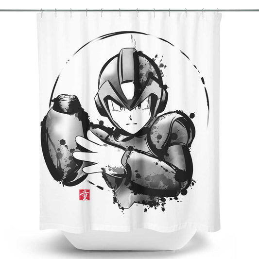 Ink Mega - Shower Curtain