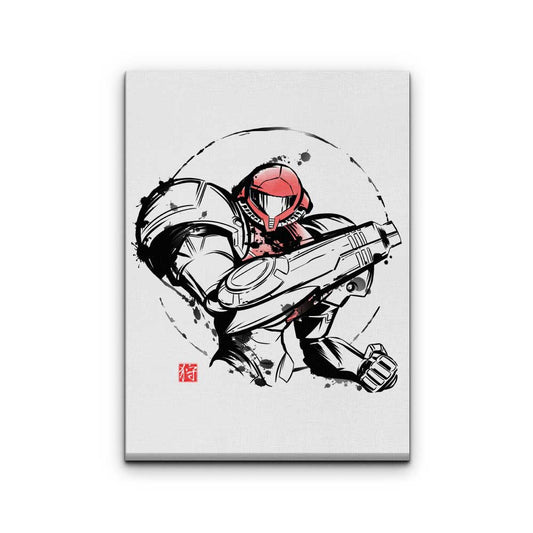 Ink Power Suit - Canvas Print