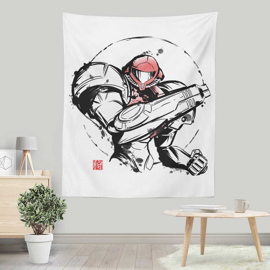 Ink Power Suit - Wall Tapestry