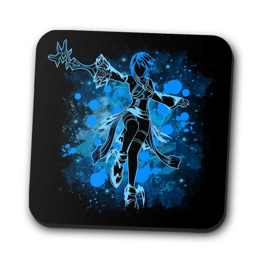 Inked Aqua - Coasters