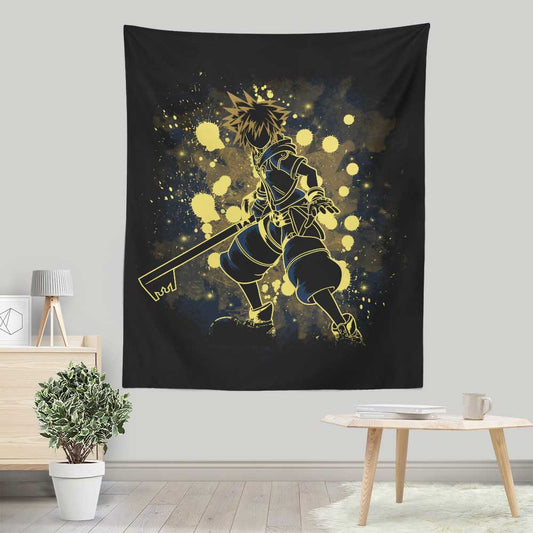 Inked Keyblade - Wall Tapestry