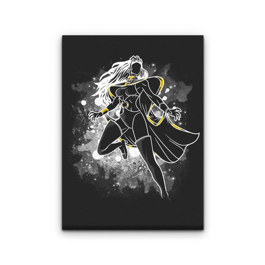 Inked Lightning - Canvas Print