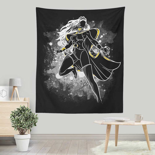 Inked Lightning - Wall Tapestry