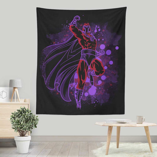 Inked Magnetism - Wall Tapestry