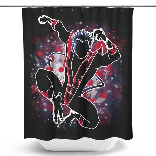 Inked Teleportation - Shower Curtain