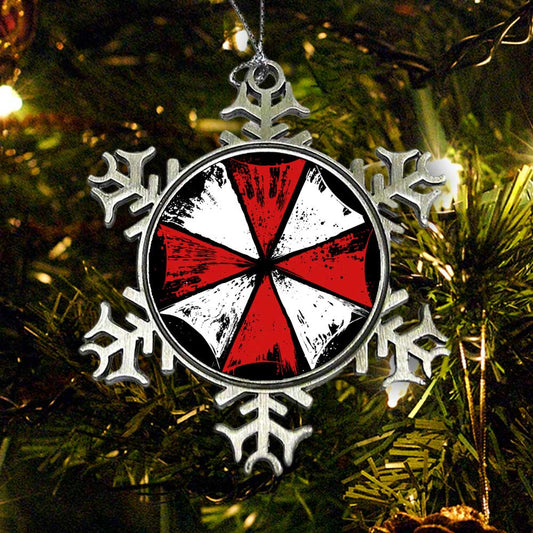 Inked Umbrella - Ornament