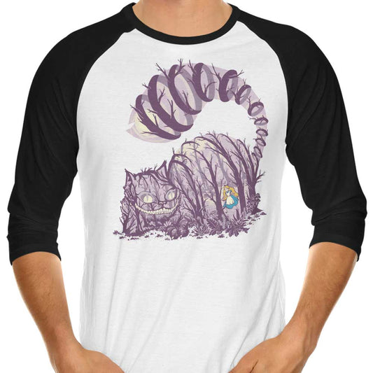 Inside Wonderland - 3/4 Sleeve Raglan T-Shirt