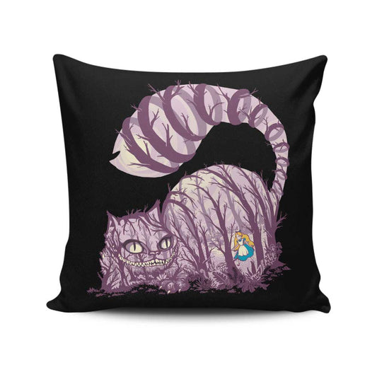 Inside Wonderland - Throw Pillow