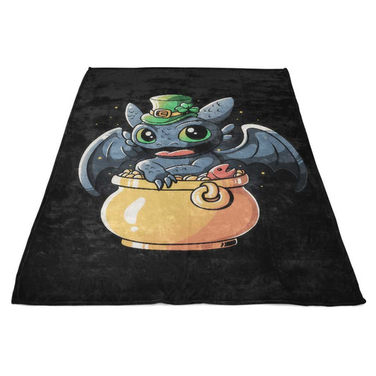 Irish Dragon - Fleece Blanket