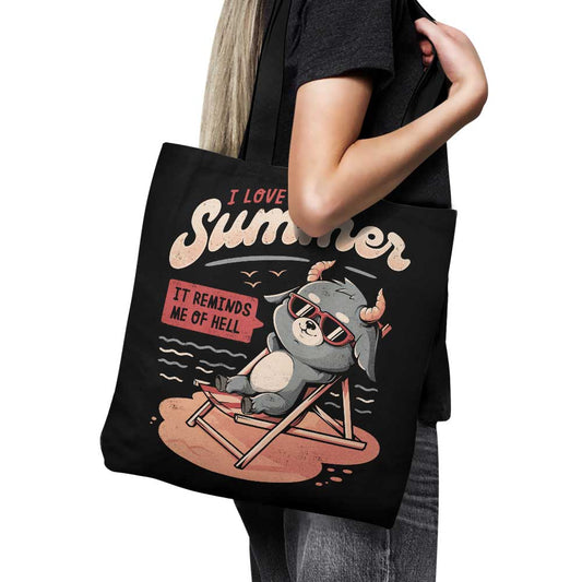 It Reminds Me Of Hell - Tote Bag