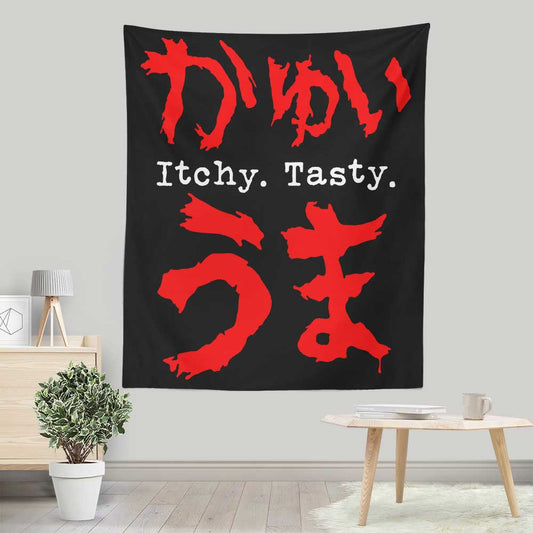 Itchy. Tasty. - Wall Tapestry