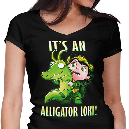 It's an Alligator - Women's V-Neck