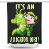 It's an Alligator - Shower Curtain