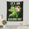 It's an Alligator - Wall Tapestry