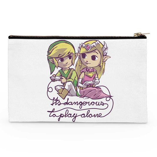 It's Dangerous to Play Alone - Accessory Pouch