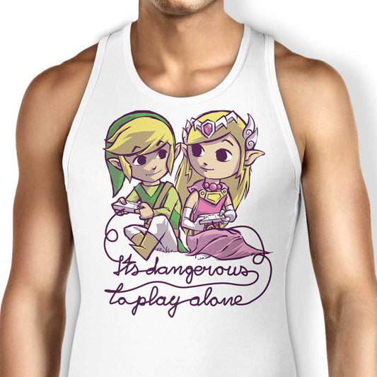 It's Dangerous to Play Alone - Tank Top