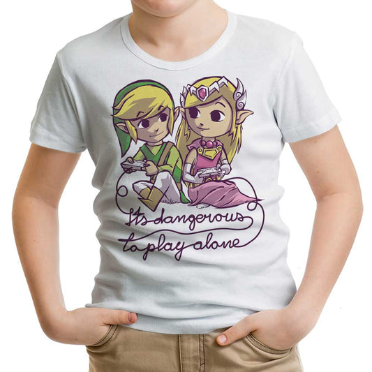 It's Dangerous to Play Alone - Youth Apparel