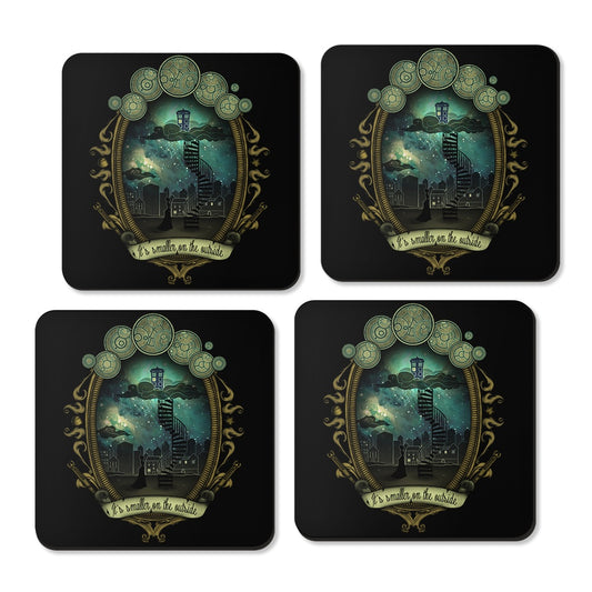 It's Smaller on the Outside - Coasters