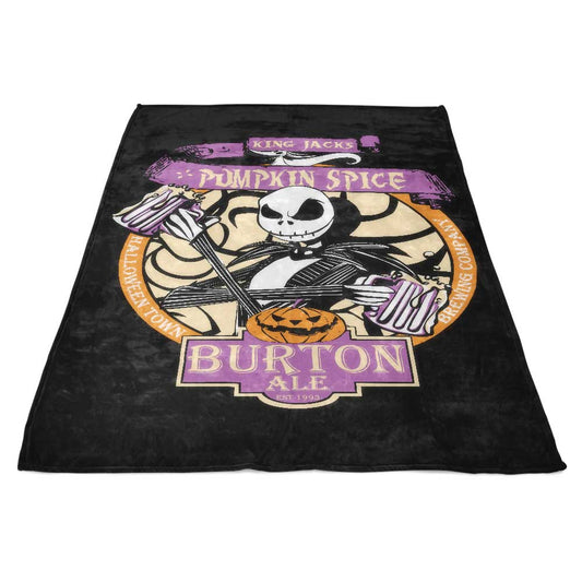 Jack's Pumpkin Spice - Fleece Blanket