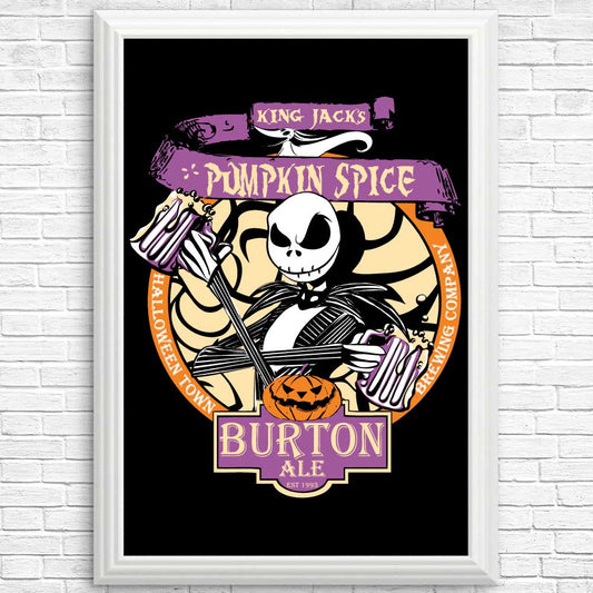 Jack's Pumpkin Spice - Posters & Prints