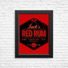 Jack's Red Rum - Posters & Prints