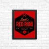Jack's Red Rum - Posters & Prints