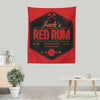 Jack's Red Rum - Wall Tapestry