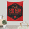 Jack's Red Rum - Wall Tapestry