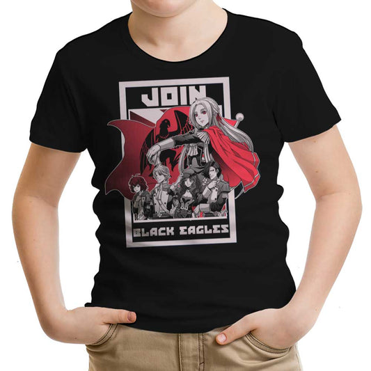 Join Black Eagles - Youth Apparel