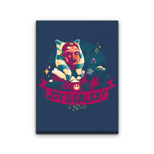 Joy to the Galaxy - Canvas Print