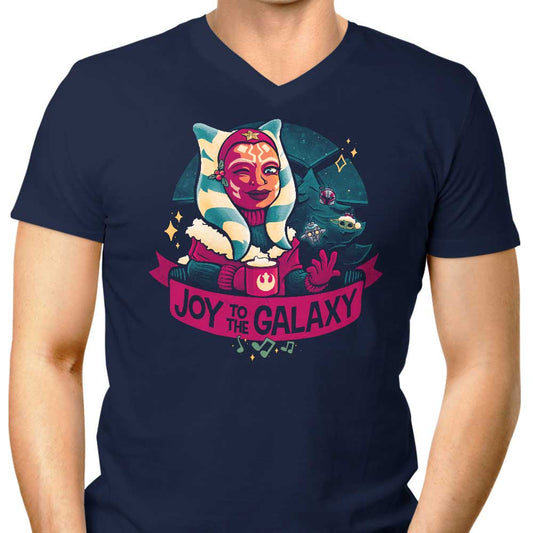 Joy to the Galaxy - Men's V-Neck