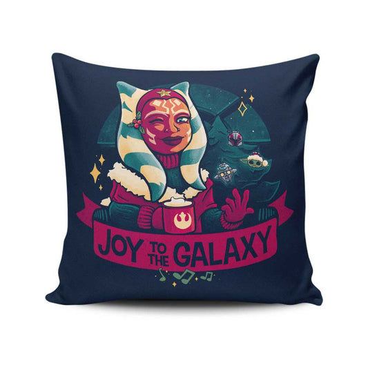 Joy to the Galaxy - Throw Pillow