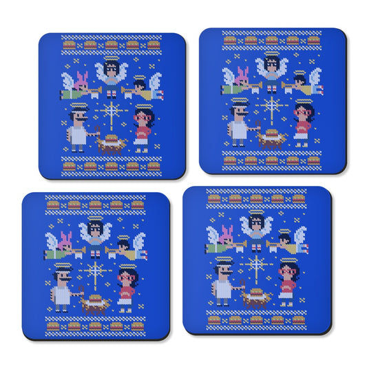 Juicy Delicious Christmas - Coasters