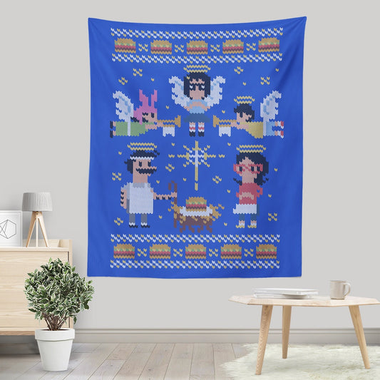 Juicy Delicious Christmas - Wall Tapestry
