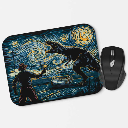 Jurassic Night - Mousepad