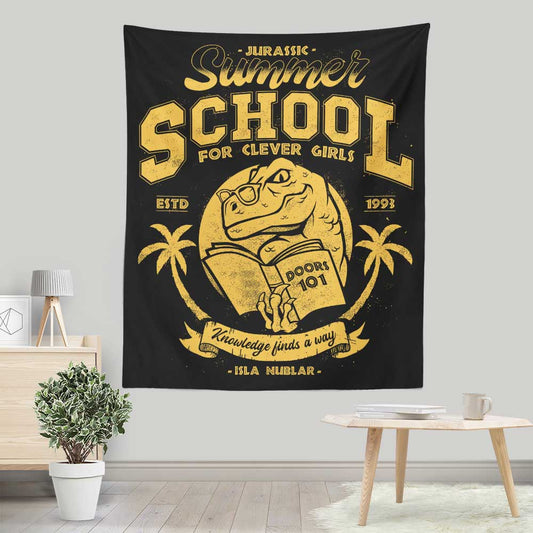 Jurassic Summer School - Wall Tapestry