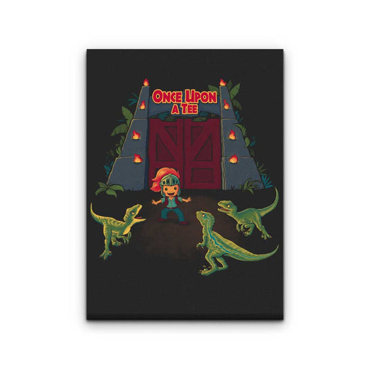 Jurassic Teerion - Canvas Print