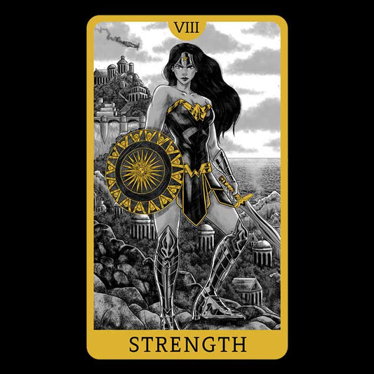 Justice Tarot: Strength - Coasters