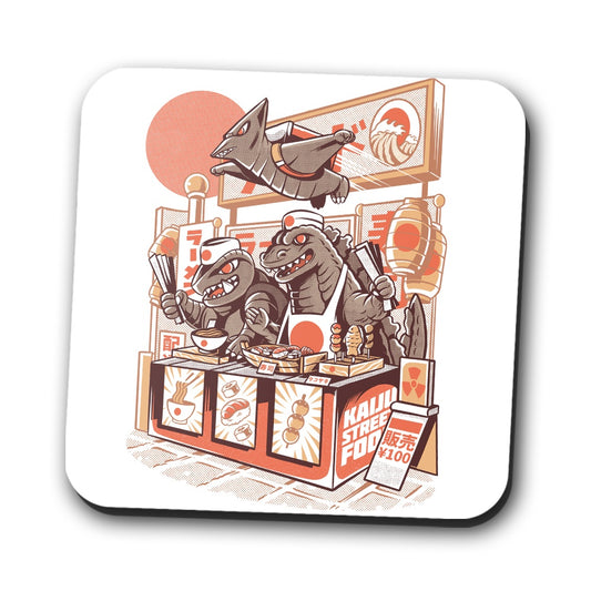 Kaiju Food Vendors - Coasters