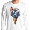 Kanagawa Ice Cream - Long Sleeve T-Shirt