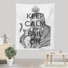 Keep Calm and Fail On - Wall Tapestry