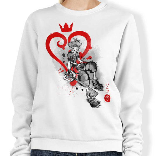 Keyblade Kingdom Sumi-e - Sweatshirt