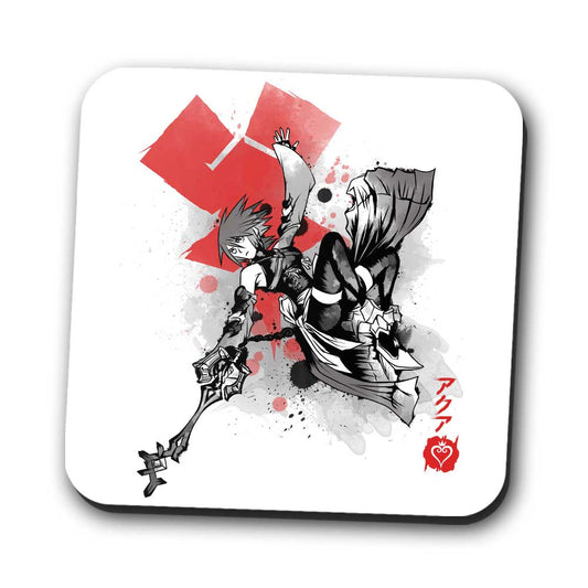 Keyblade Master Sumi-e - Coasters