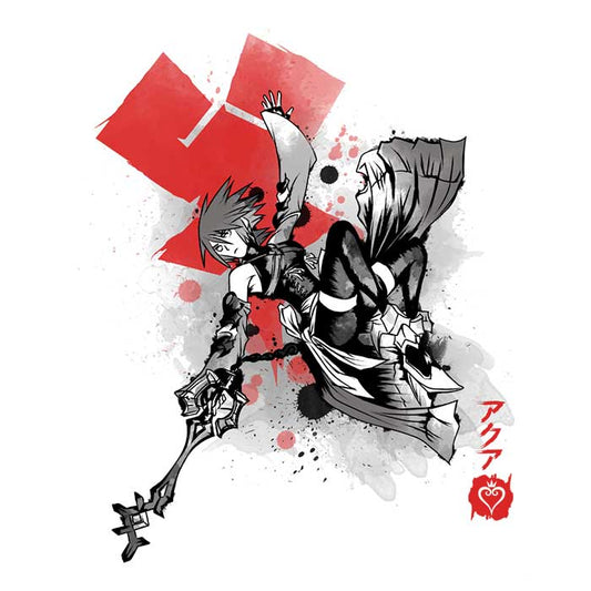 Keyblade Master Sumi-e - Accessory Pouch