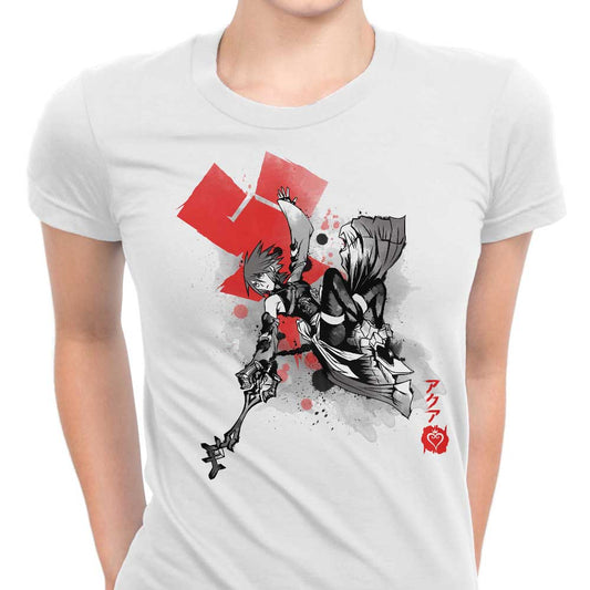 Keyblade Master Sumi-e - Women's Apparel