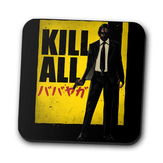 Kill All - Coasters
