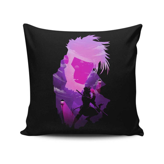 Kinetic Landscape - Throw Pillow